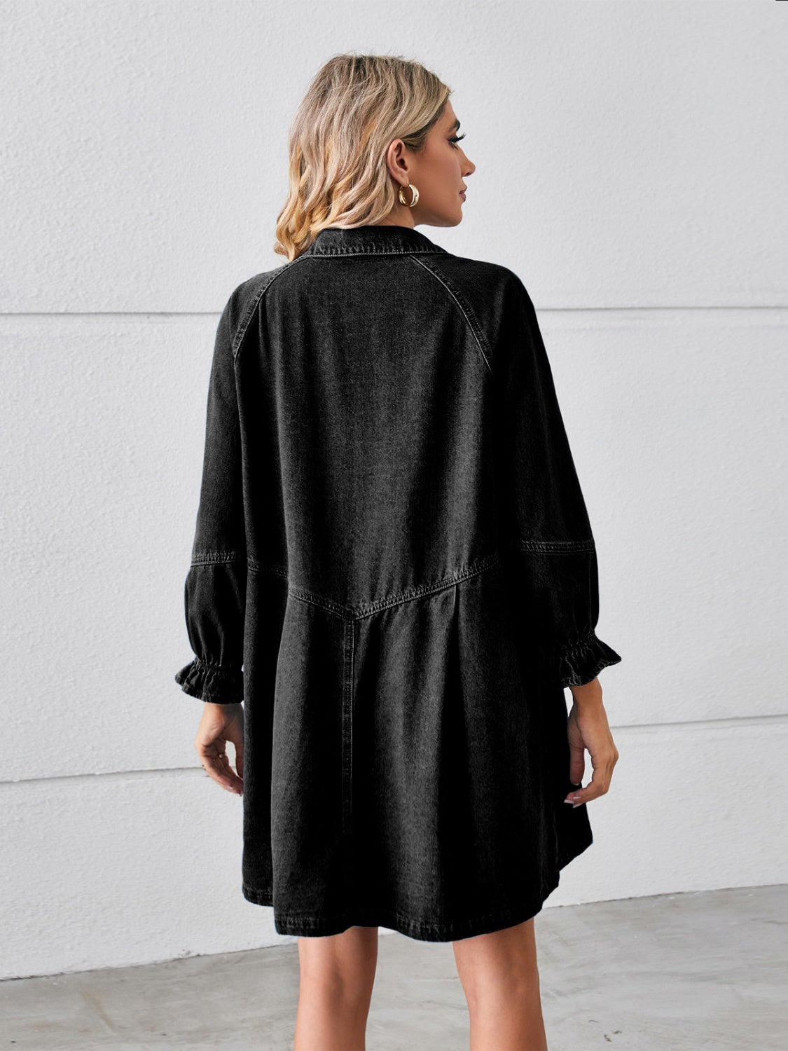 Vera™ | Jeanskleid mit Knöpfen