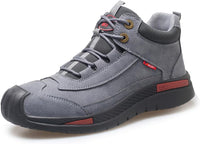 Herren Schnüren Winterschuhe in Grau