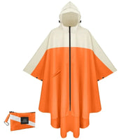 Elegante Unisex-Regenjacke - Rini in Orange