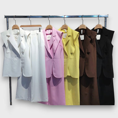 Olanda – Zweiteiler mit Oversize-Blazer und weiter Hose