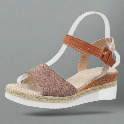 Almuth | Bequeme Wedge Sandalen für Damen – Eleganter Sommerlook