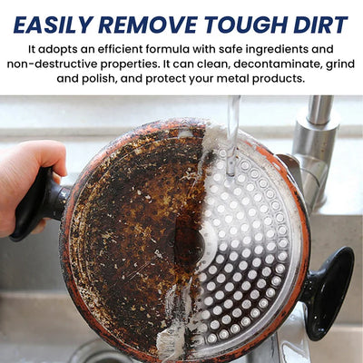 ClearShine - Magisches Edelstahl-Oberflächenwachs