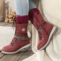 SnowClassic | Orthopädische Winterstiefel - schmerzlindernd & wärmend in Rot