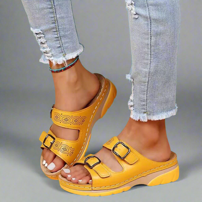 Frederick | Keilsandalen mit Doppelriemen – Bequem und stylisch