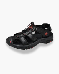 Herren Bequeme Sandalen | Elegantes Design für Alltag und Freizeit in Schwarz