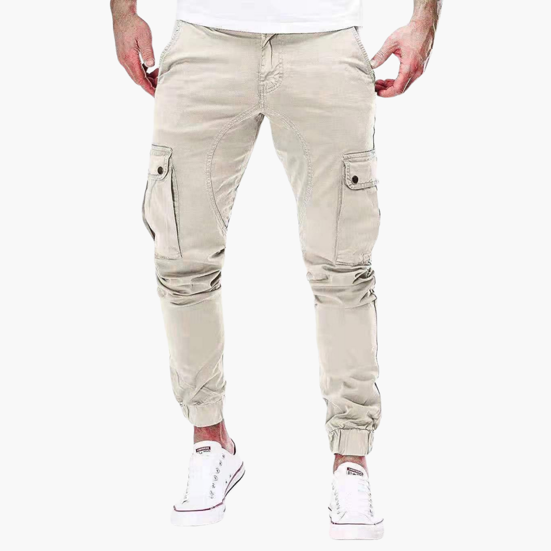 Bequeme Cargohose mit Seitentaschen - Herren Freizeithose