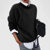 Lorna | Eleganter Pullover in Schwarz