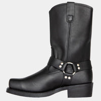Vintage Cowboystiefel für Damen in Schwarz