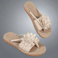 Liorunda | Bequeme Sandalen für sorgenfreies Gehen in Aprikose