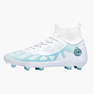 Unisex Fußballschuhe mit Stollen Sohle und Strick Kragen