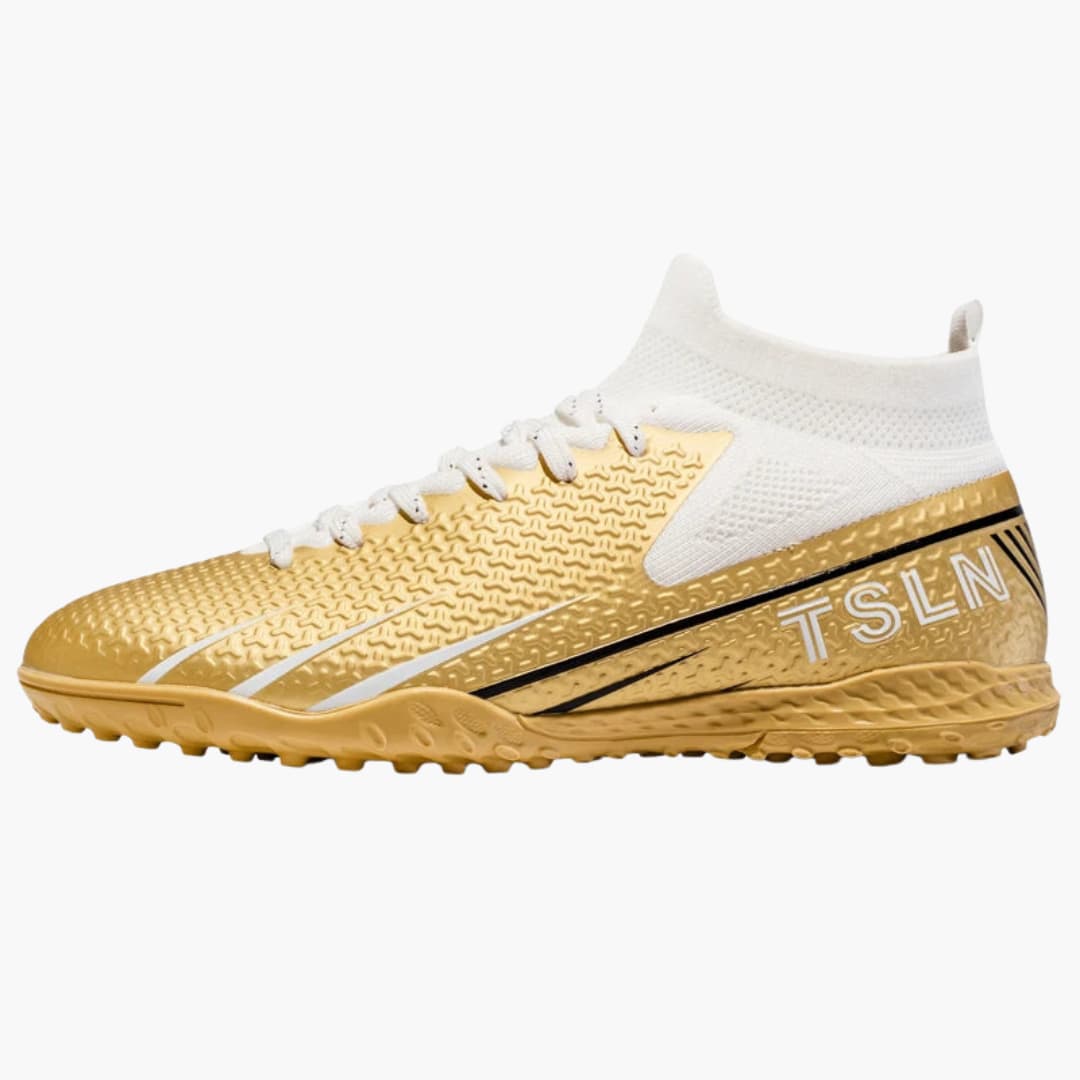 Herren Fußballschuhe mit Schnürverschluss und strukturierter Oberfläche