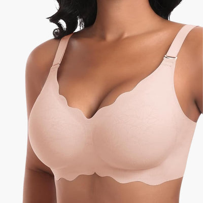 Nahtloser Damen BH ohne Bügel mit verstellbaren Trägern