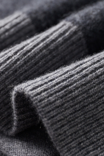Graue Kaschmir Merinowolle Set – Vittore
