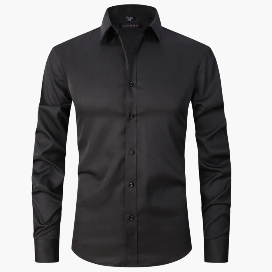 Herrenhemd mit Stretch und langen Ärmeln für jede Saison