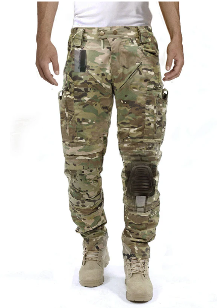 Funktionale Herren Cargo-Hose mit Knieschutz – Bram