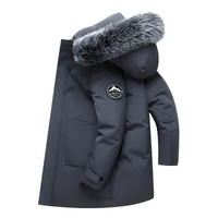Crosby - Herrenjacke mit Kapuze in Grau