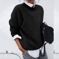 Adelinus™ - Bequemes Sweatshirt in Schwarz