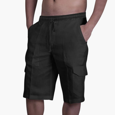 Herren Cargo Shorts mit Kordelzug und Taschen für den Sommer