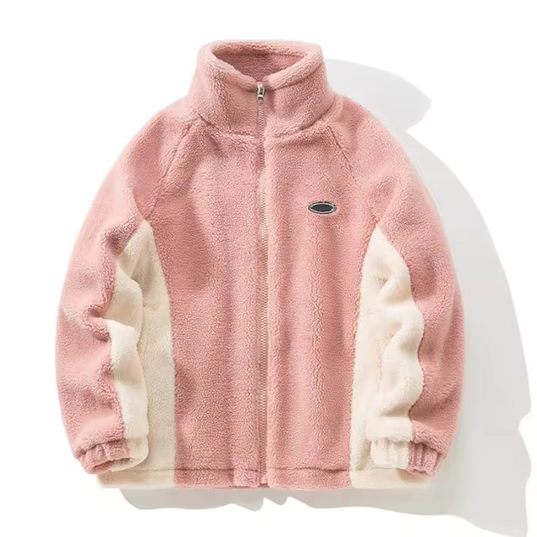 Herren Klassische Fleecejacke | Stehkragen