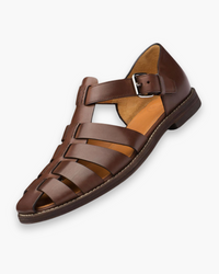 Herren Stilvolle Sandalen | Komfortabel und Modern in Dunkelbraun