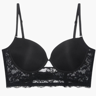 Bügel-BH aus Spitze für Frauen - Gepolsterte Nude Alltägliche Unterstützung