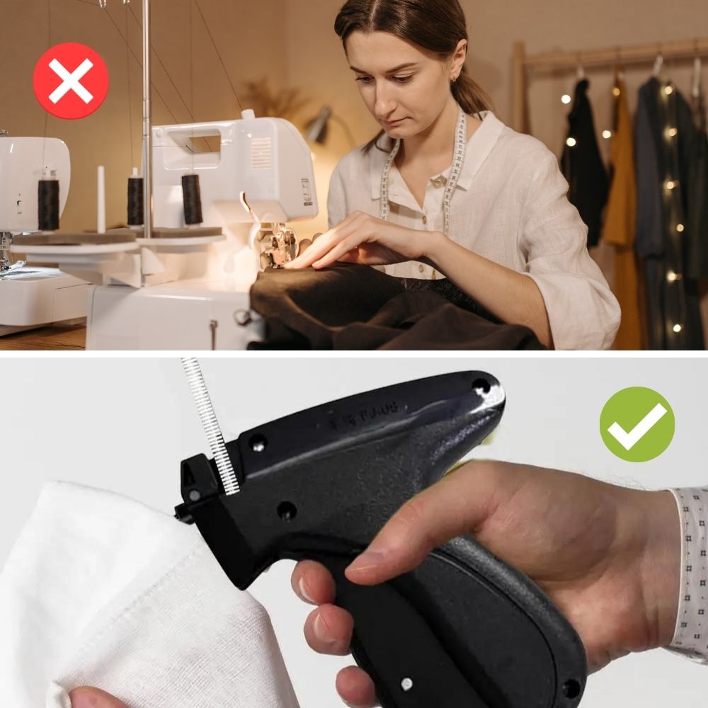 Tragbares Mini-Nähmaschine - Stitchly