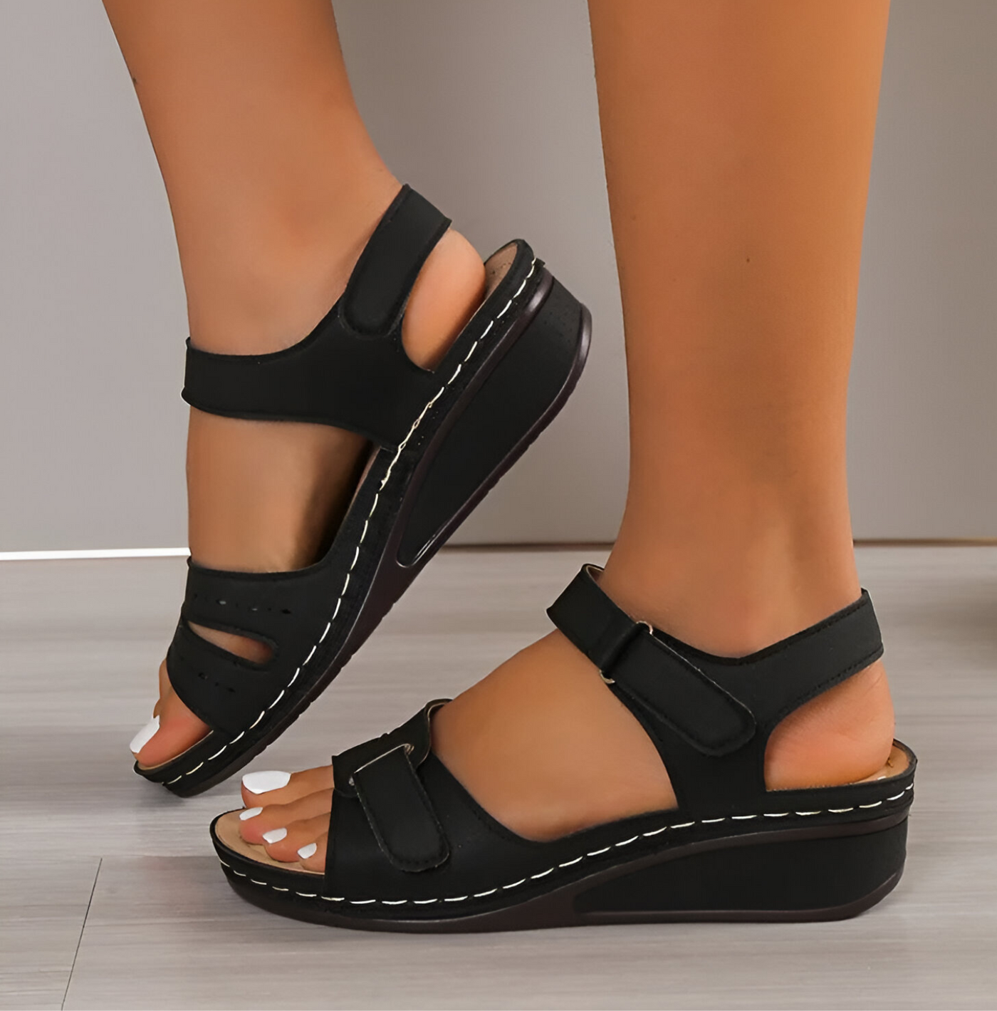 Allison® | Weiche Eleganz-Keilsandalen
