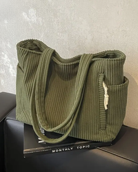 Gabriele | Damen Stilvolle Lässige Schultertasche in Grün