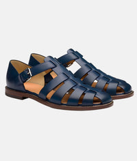 Johanna | Modische Sandalen mit Riemen und elegantem Schnitt in Blau