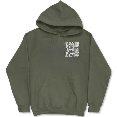 ScanThis - Lustiger QR-Code Hoodie