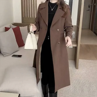 Livara - Trenchcoat Machen Sie Ihren Winter stilvoll und warm in Kaffee