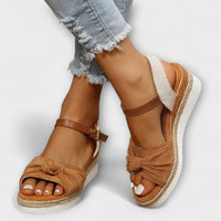 Jasmina - Orthopädische Sandalen in Braun