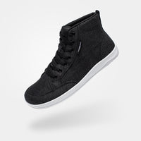 Alden | Komfort Barfußschuhe in Schwarz Weiß