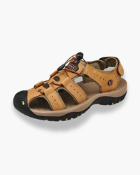 Herren Bequeme Sandalen | Elegantes Design für Alltag und Freizeit in Hellbraun