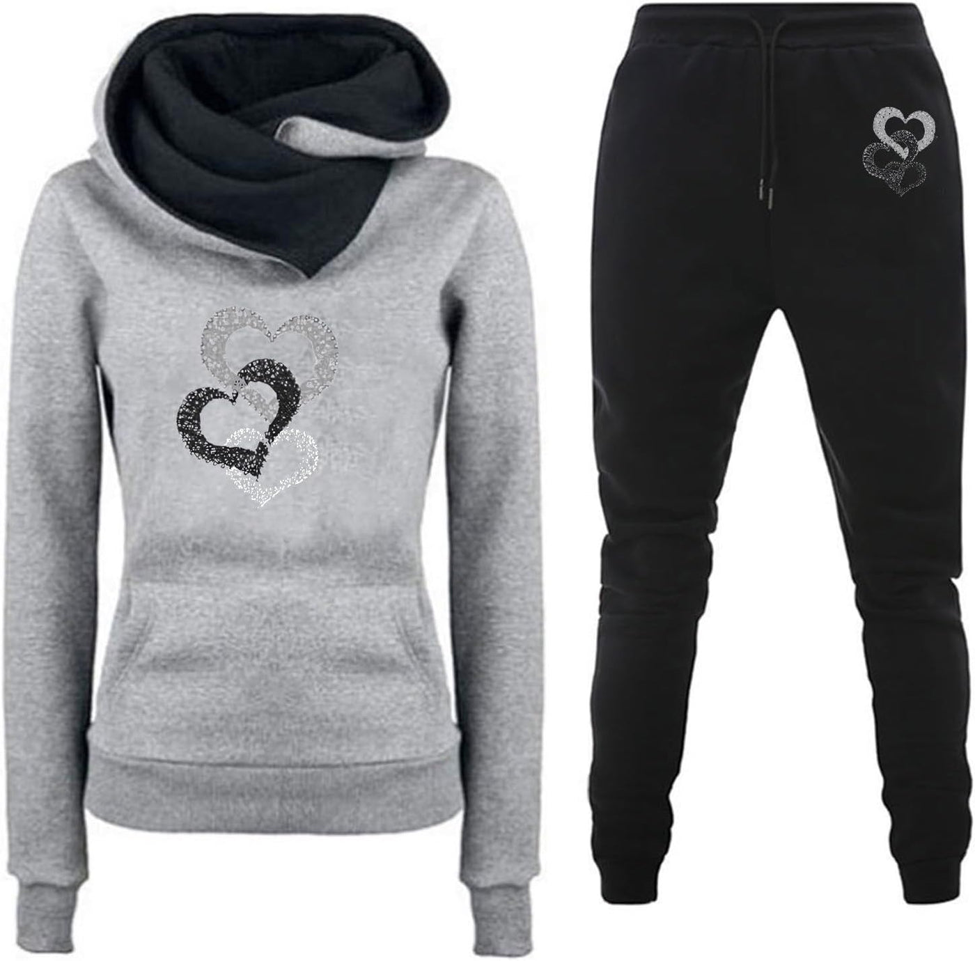 Freya™ – Weiches Pullover-Hoodie-Set