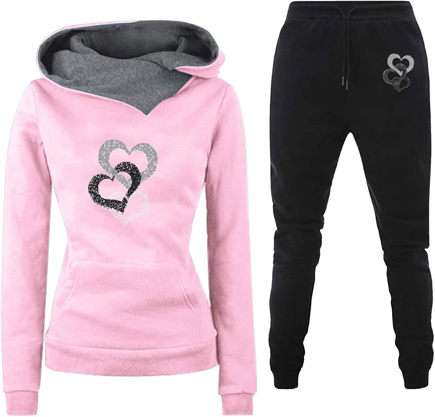 Freya™ – Weiches Pullover-Hoodie-Set