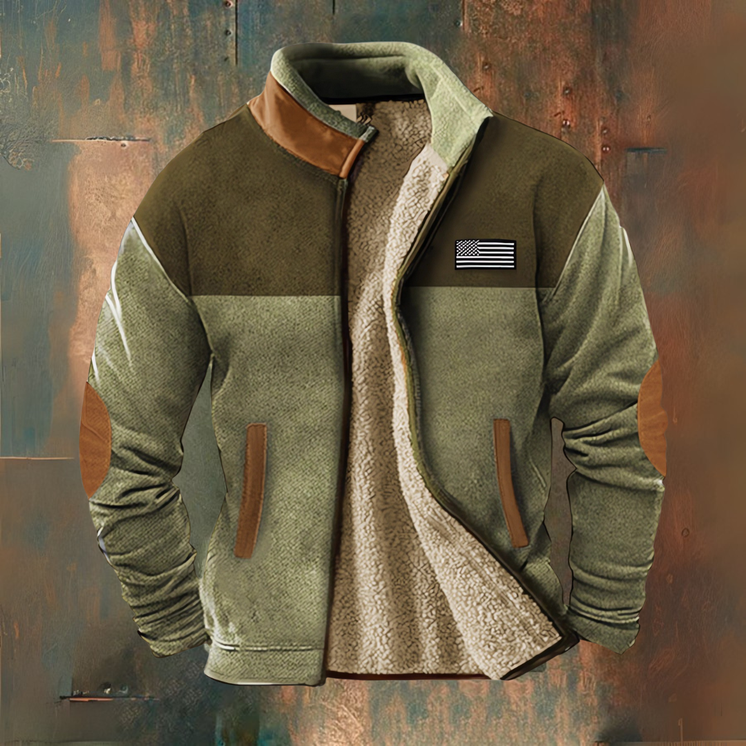 Gabrieele – Lässige Fleece Jacke