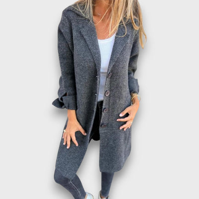 Mailara – Lässiger Mantel mit Reverskragen