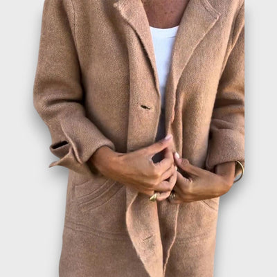 Mailara – Lässiger Mantel mit Reverskragen