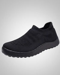 Jürgen | Herren Bequeme Slip-On Sneaker in Schwarz