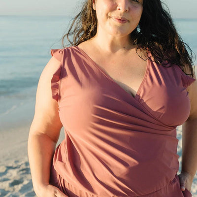 Keren® | Stilvoller Badeanzug mit integriertem BH