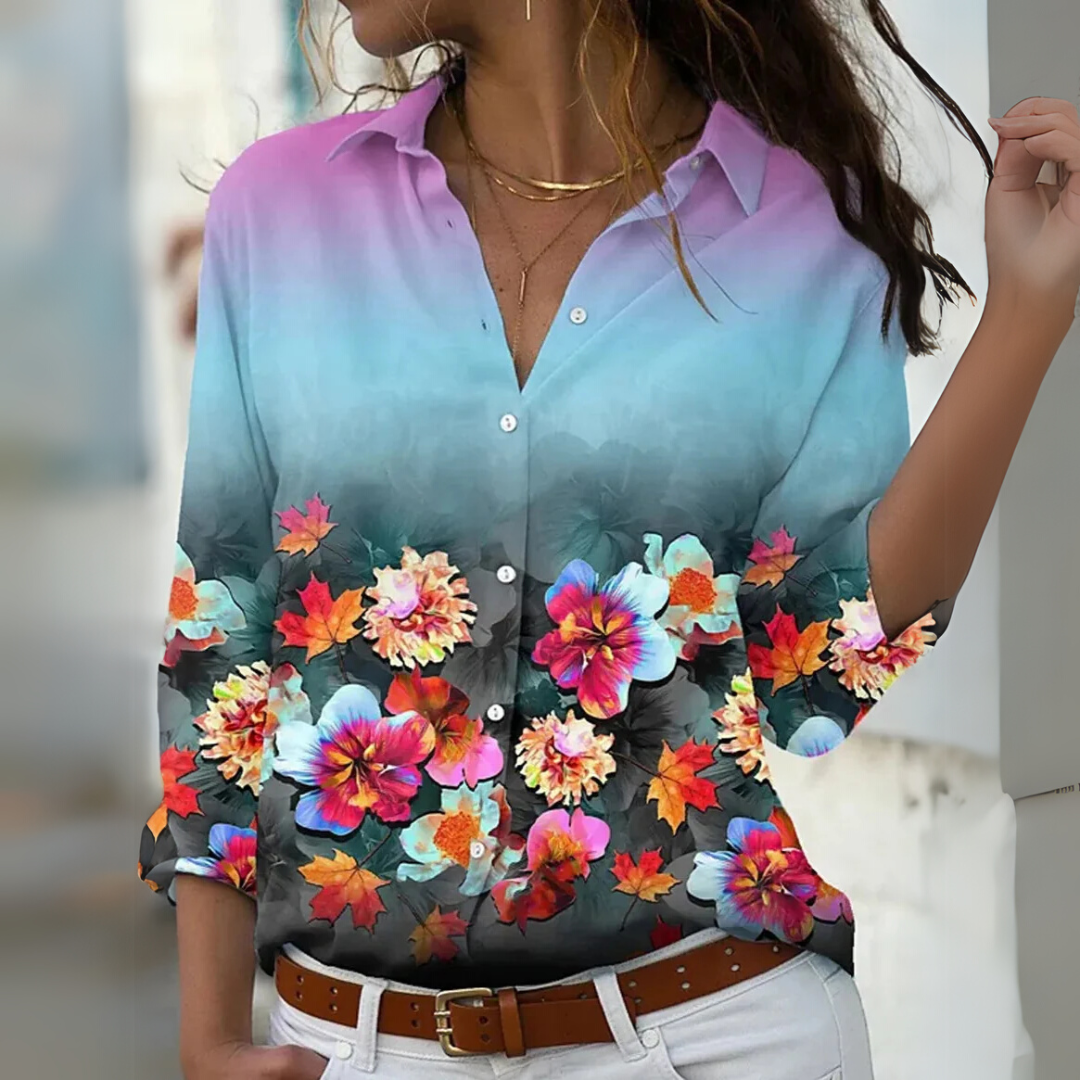 Elara™ – Mühelose Eleganz Bluse