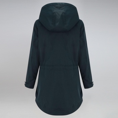 Elegante und Wetterbeständige Damen Parkajacke für kalte Tage