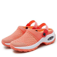 Gudrun | Orthopädische Luftpolster Schuhe in Orange
