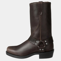 Vintage Cowboystiefel für Damen in Dunkelbraun