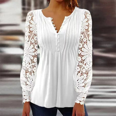 Bluse mit Blumenmuster für Damen
