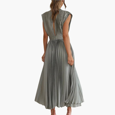 Elegantes Midikleid mit V-Ausschnitt - Damen Abendmode Farfetch