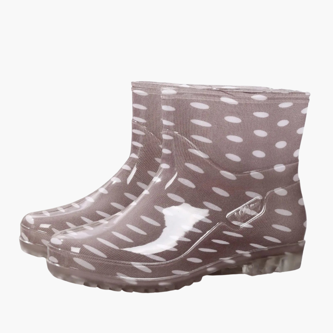 Damen Stiefeletten mit bedrucktem Schaft