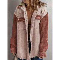 Elegante Damen Winter Daunenjacke in Rosa