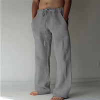 Daxter | Herren Stilvoll Sommerhose | Leicht in Grau
